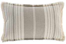 DKD Home Decor Pack de 2 Cojines de Poliéster con Flecos