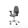 PIQUERAS Y CRESPO Silla de oficina Aýna Gris con Brazos 2D