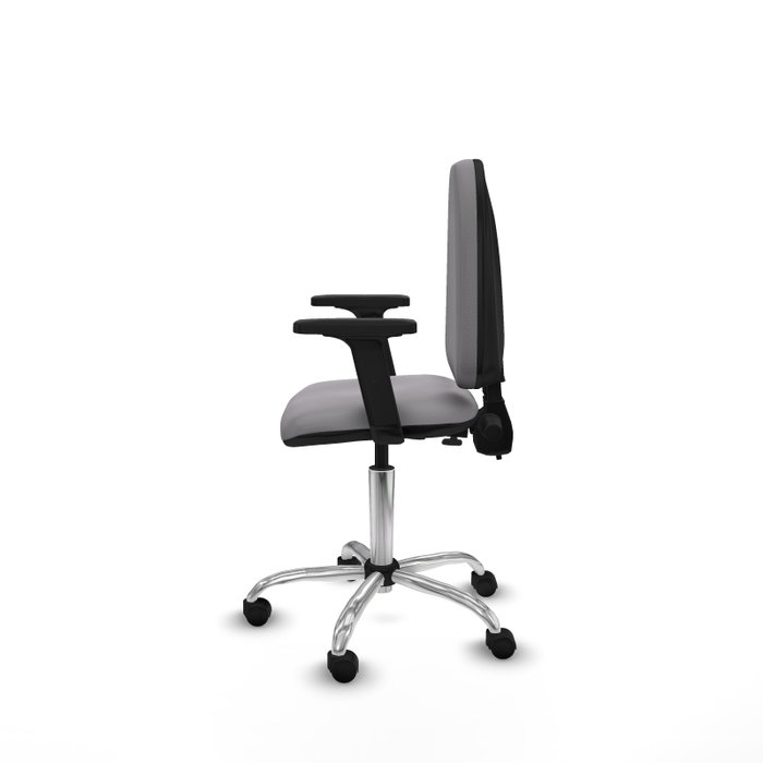PIQUERAS Y CRESPO Silla de oficina Aýna Gris con Brazos 2D