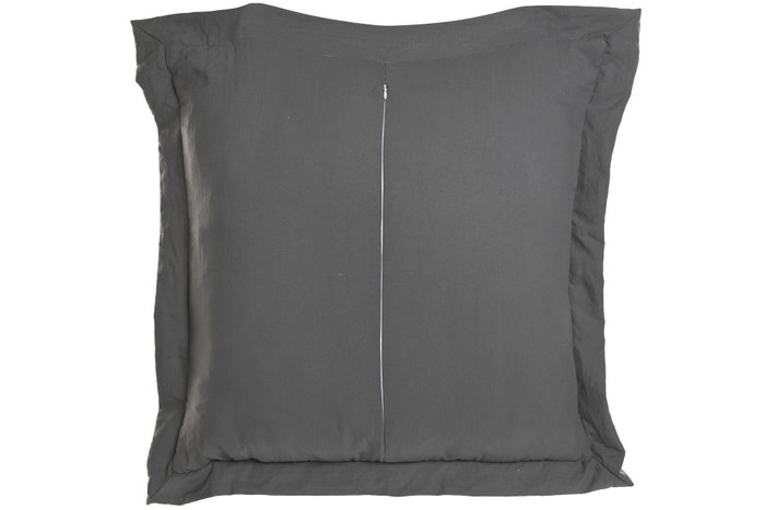 DKD Home Decor Cojín de Poliéster Gris 60x60x8 cm
