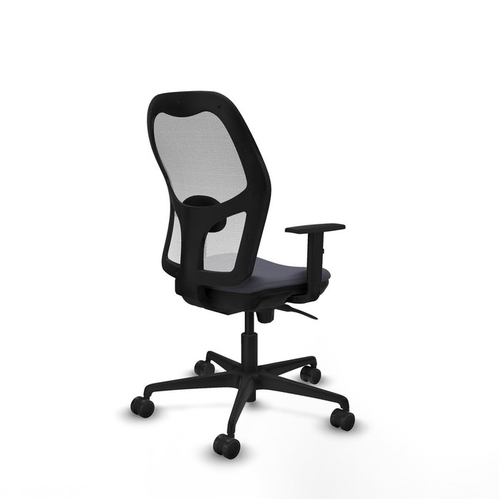 PIQUERAS Y CRESPO Silla de oficina Jorquera Gris oscuro y Blanco