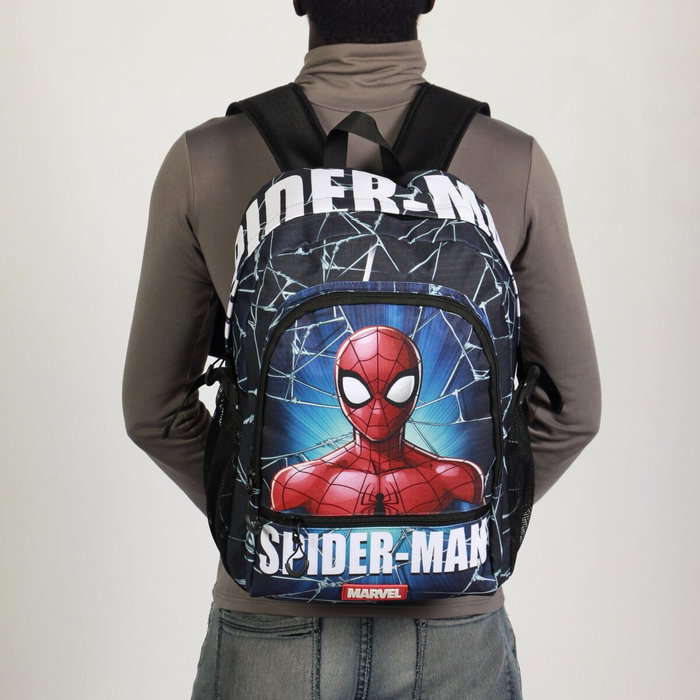 Karactermania Mochila Fight FAN 2.2 Spiderman Maximum Azul