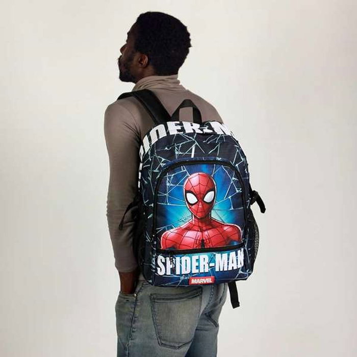 Karactermania Mochila Fight FAN 2.2 Spiderman Maximum Azul