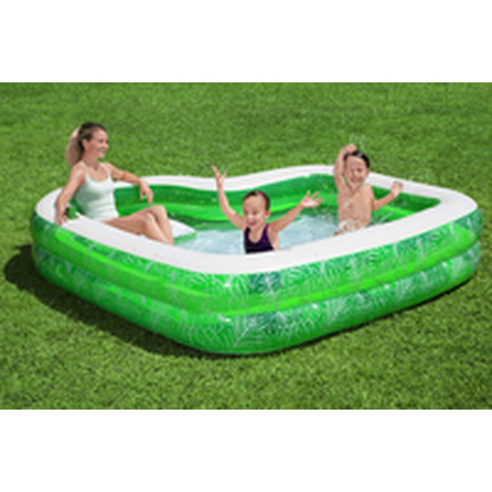 Bestway Piscina Hinchable 2 Camaras Tropical 231x231x51 cm Bestway Piscina Hinchable 2 Camaras Tropical 231x231x51 cm