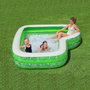 Bestway Piscina Hinchable 2 Camaras Tropical 231x231x51 cm