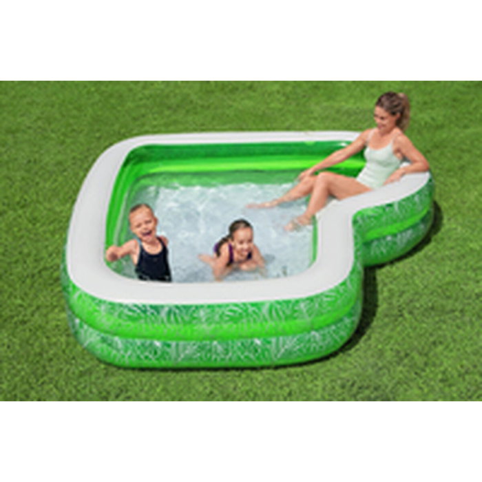 Bestway Piscina Hinchable 2 Camaras Tropical 231x231x51 cm Bestway Piscina Hinchable 2 Camaras Tropical 231x231x51 cm