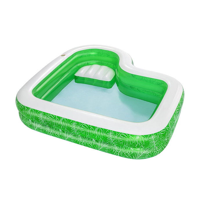 Bestway Piscina Hinchable 2 Camaras Tropical 231x231x51 cm Bestway Piscina Hinchable 2 Camaras Tropical 231x231x51 cm