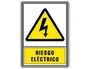 Archivo 2000 Señal Riesgo Eléctrico 210x297 PVC Amarillo