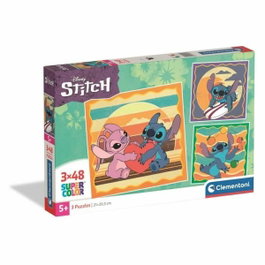 Clementoni Puzzle Stitch Disney 3x48 piezas