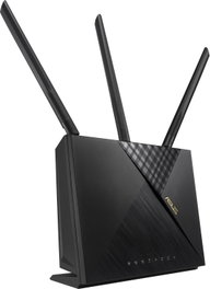 Asus 4G-AX56 Router LTE WiFi 6 Doble Banda Cat.6 300Mbps hasta 1800Mbps Portal Cautivo Seguridad