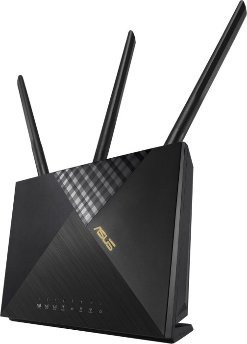 Asus 4G-AX56 Router LTE WiFi 6 Doble Banda Cat.6 300Mbps hasta 1800Mbps Portal Cautivo Seguridad