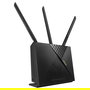 ASUS 4G-AX56 Router 4G LTE WiFi 6 AX1800 Dual-Band, LTE Cat6 hasta 300 Mbps, 5x GbE LAN