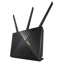 ASUS 4G-AX56 Router 4G LTE WiFi 6 AX1800 Dual-Band, LTE Cat6 hasta 300 Mbps, 5x GbE LAN