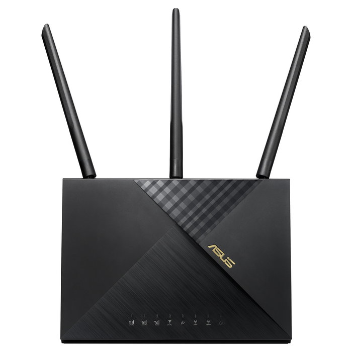 ASUS 4G-AX56 Router 4G LTE WiFi 6 AX1800 Dual-Band, LTE Cat6 hasta 300 Mbps, 5x GbE LAN