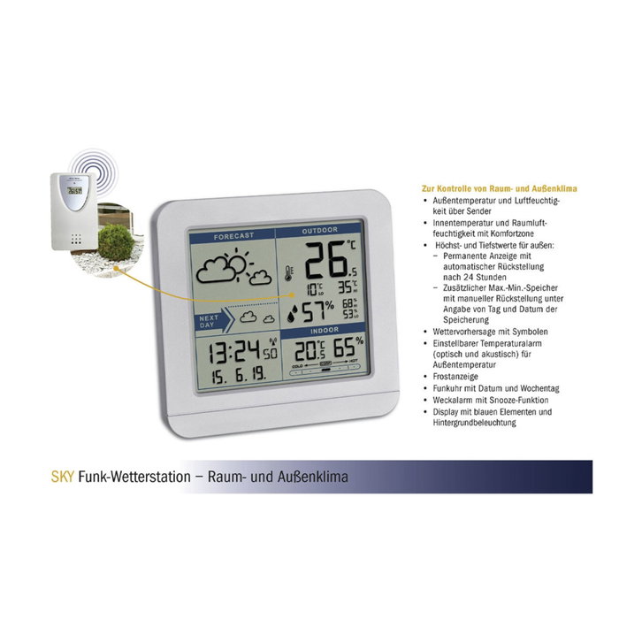 Tfa SKY Radio Weather Station 35.1152.02