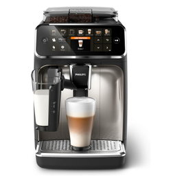 Philips Serie 5400 EP5447/90 Cafetera Automática LatteGo Negro y Cromo