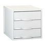 Archivo 2000 Módulo Archisystem de 3 cajones Gris 356x316x303 mm