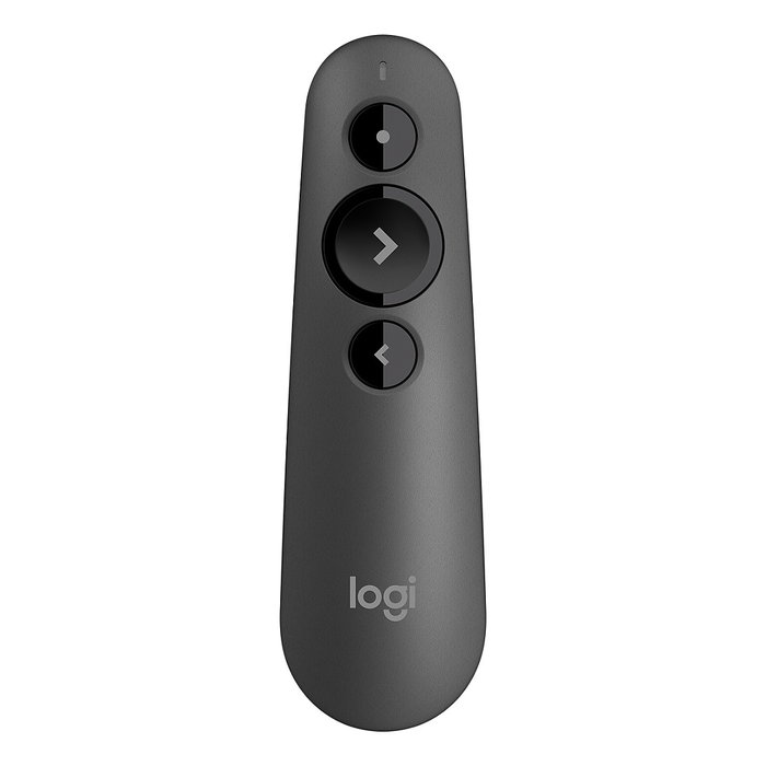 Logitech R500 Presenter con Puntero Láser, Grafito