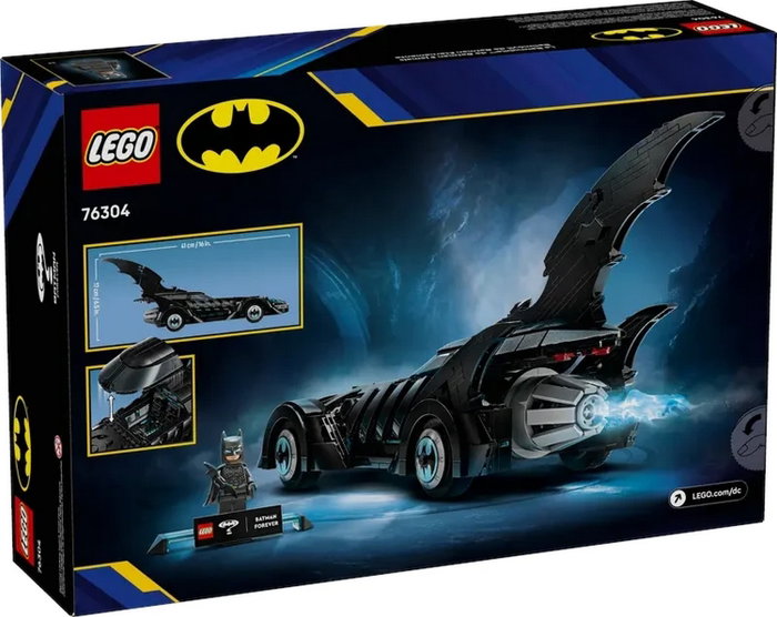 LEGO DC Batman Batmóvil Batman Forever 76304 LEGO DC Batman Batmóvil Batman Forever 76304