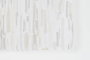 DKD Home Decor Cortina Visillo Poliester Verde Blanco 270 x 140 cm (2 Unidades)