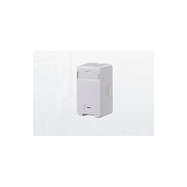 METZ CONNECT Keystone Anschlussdose AP 1 Port unbestuckt reinweiss, Módulo Keystone 1 Puerto, Color Gris Brillante, Ref. 1309140002KE