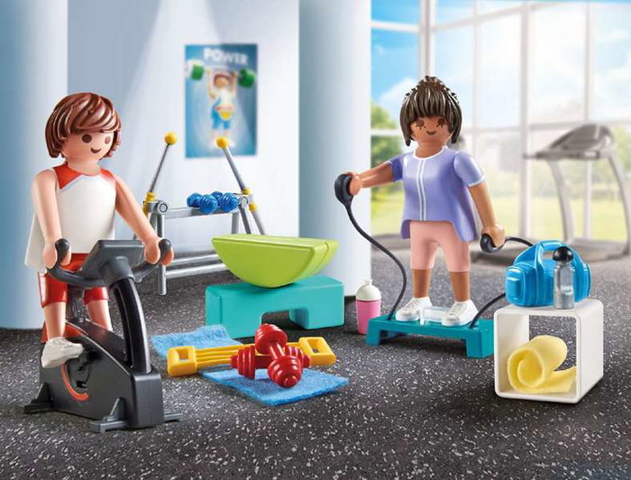 Playmobil Figura Entrenamiento Fitness