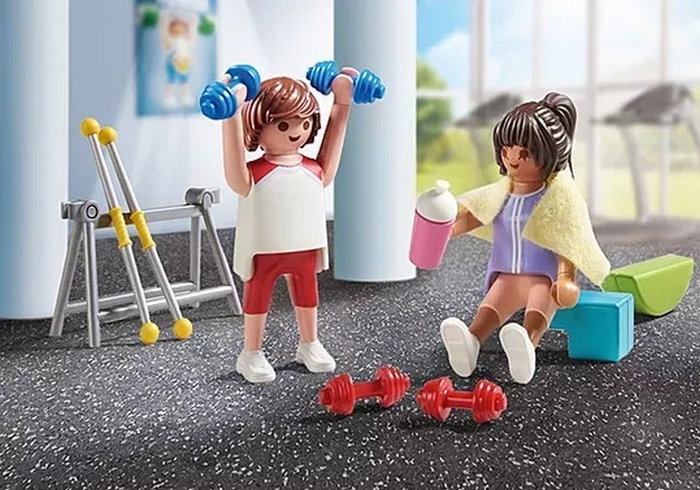 Playmobil Entrenamiento Fitness Promo Packs 71806