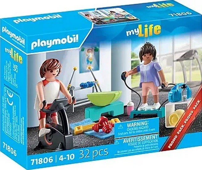 Playmobil Entrenamiento Fitness Promo Packs 71806