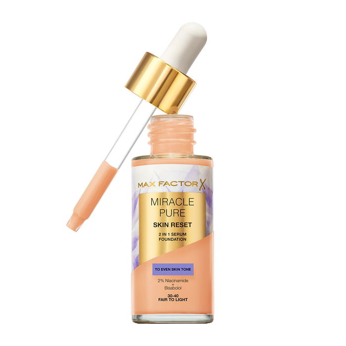 Max Factor MIRACLE PURE sérum con color #30 - 40-Fair to Light 30 ml