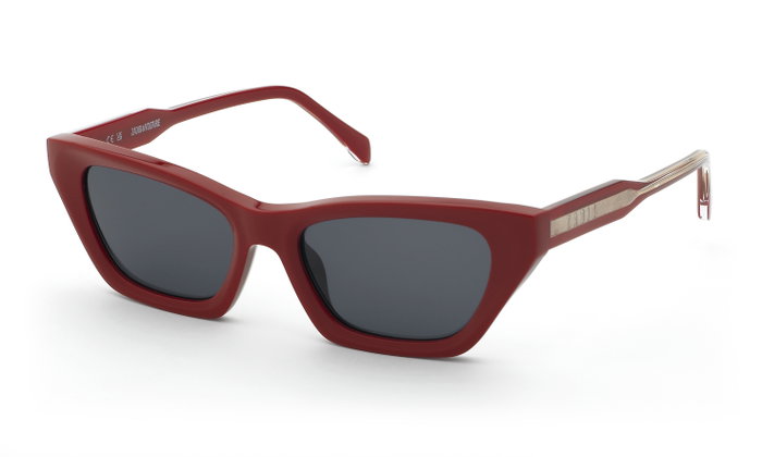 Zadig&Voltaire SZV454-5309LB Gafas de sol rojas con cristal gris Zadig&Voltaire SZV454-5309LB Gafas de sol rojas con cristal gris