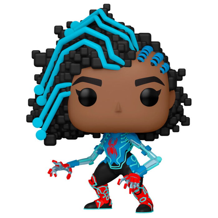Funko Figura POP Marvel Spiderman Across the Spiderverse Spider-Byte Vinilo 9cm Caja Regalo