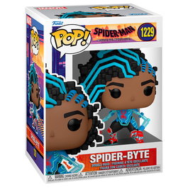 Funko Figura POP Marvel Spiderman Across the Spiderverse Spider-Byte Vinilo 9cm Caja Regalo