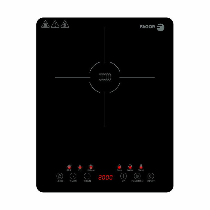 Fagor Lexie FGE0072 Placa de Inducción Portátil 2000W