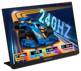 Zeuslap P16F Monitor Portátil 16 pulgadas QHD IPS 120-240Hz