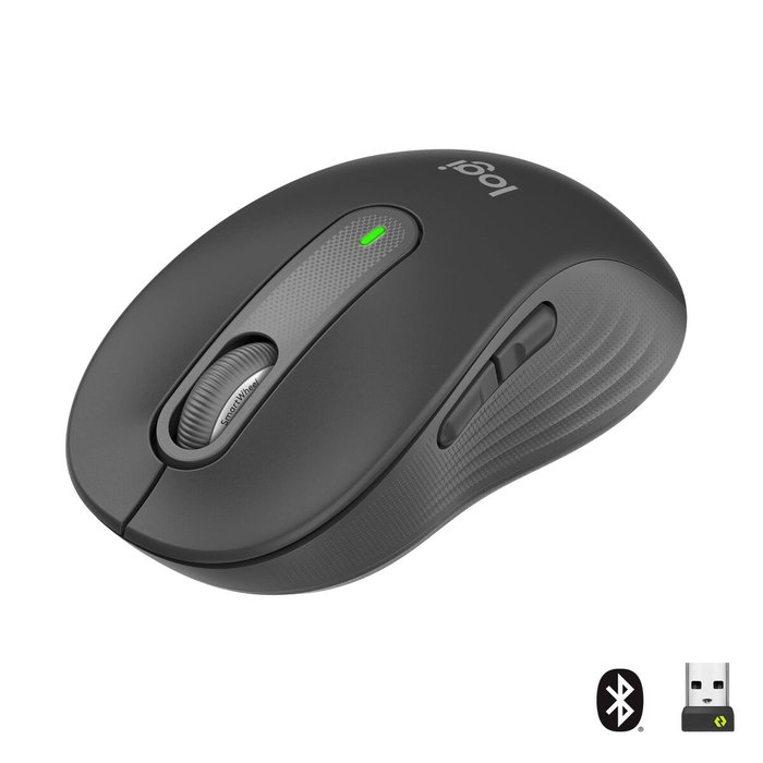 Logitech Signature M650 L for Business Ratón Inalámbrico Grafito Logitech Signature M650 L for Business Ratón Inalámbrico Grafito