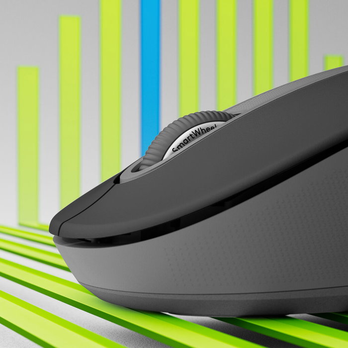 Logitech Signature M650 L for Business Ratón Inalámbrico Grafito Logitech Signature M650 L for Business Ratón Inalámbrico Grafito