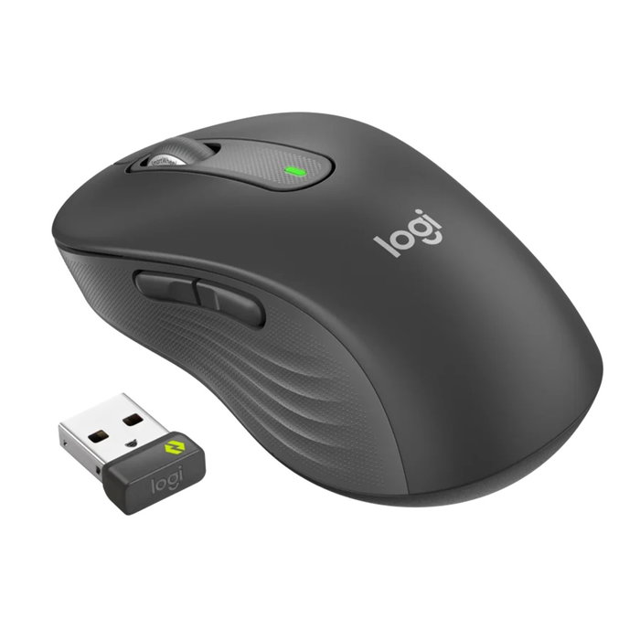 Logitech signature m650 ratÓn inalÁmbrico + bluetooth Óptico 910-006348