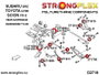 StrongFlex 271613B Silentblock Trasero Inferior de Control de Brazo