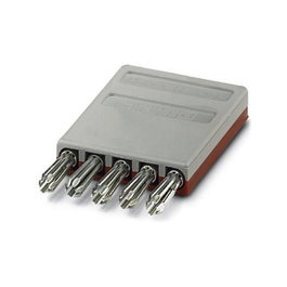 Phoenix Contact 1301216 Adaptador de clavija de prueba, Gris, 10 unidades