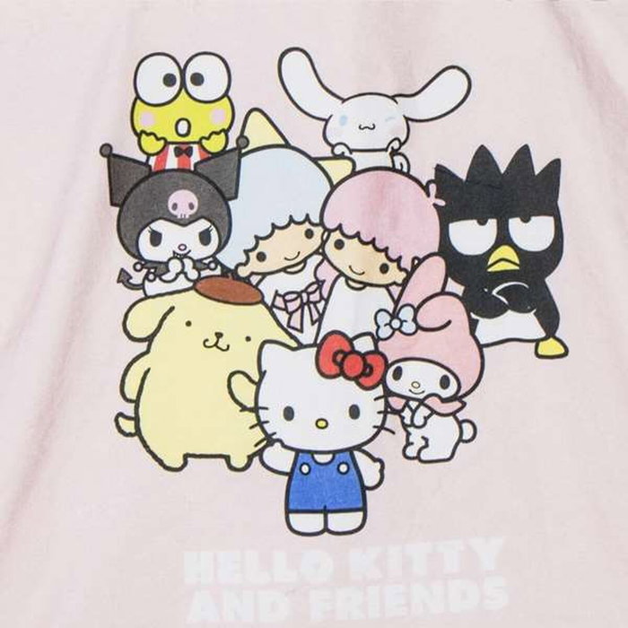 Cerdá Bolsa Shopping XL Hello Kitty and Friends Light Pink