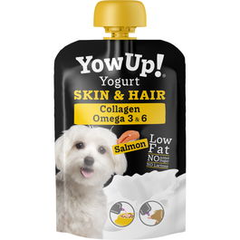 Yow Up! Yogur Skin&Hair Perro 10x115gr Omega 3 Colágeno Piel y Pelo
