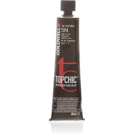Goldwell TOPCHIC Coloración permanente 5N Light Brown 60 ml