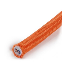 Cable Redondo Textil 2x0,75 x 1M