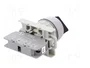 SPAMEL Interruptor Rotativo Negro de 22mm