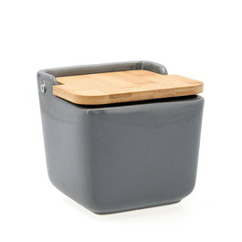 Salero Cerámico Tu Y Yo Quid 12x12 cm (24 Unidades)