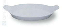 PILLIVUYT Fuente oval de porcelana 25.5x14.2x4.8 cm (Set de 6)