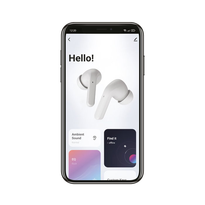 Muvit Auriculares Smart True Wireless Inalambrico Blanco ANC Bluetooth V5.3 Cancelacion Ruido Muvit Auriculares Smart True Wireless Inalambrico Blanco ANC Bluetooth V5.3 Cancelacion Ruido