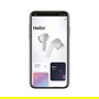 Muvit Auriculares Smart True Wireless Inalambrico Blanco ANC Bluetooth V5.3 Cancelacion Ruido
