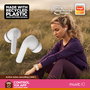 Muvit Auriculares Smart True Wireless Inalambrico Blanco ANC Bluetooth V5.3 Cancelacion Ruido