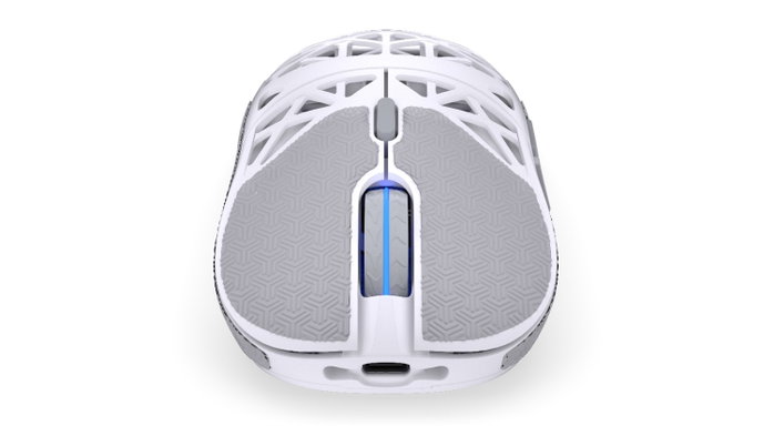 Endorfy LIV Plus Wireless Onyx White - Ratón Inalámbrico Gaming Ultraligero con Sensor PixArt PAW3395